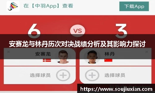 安赛龙与林丹历次对决战绩分析及其影响力探讨
